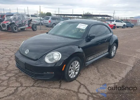 2015 Volkswagen Beetle 1.8T Fleet Edition from USA, damaged, VIN 3VWF17AT8FM623152